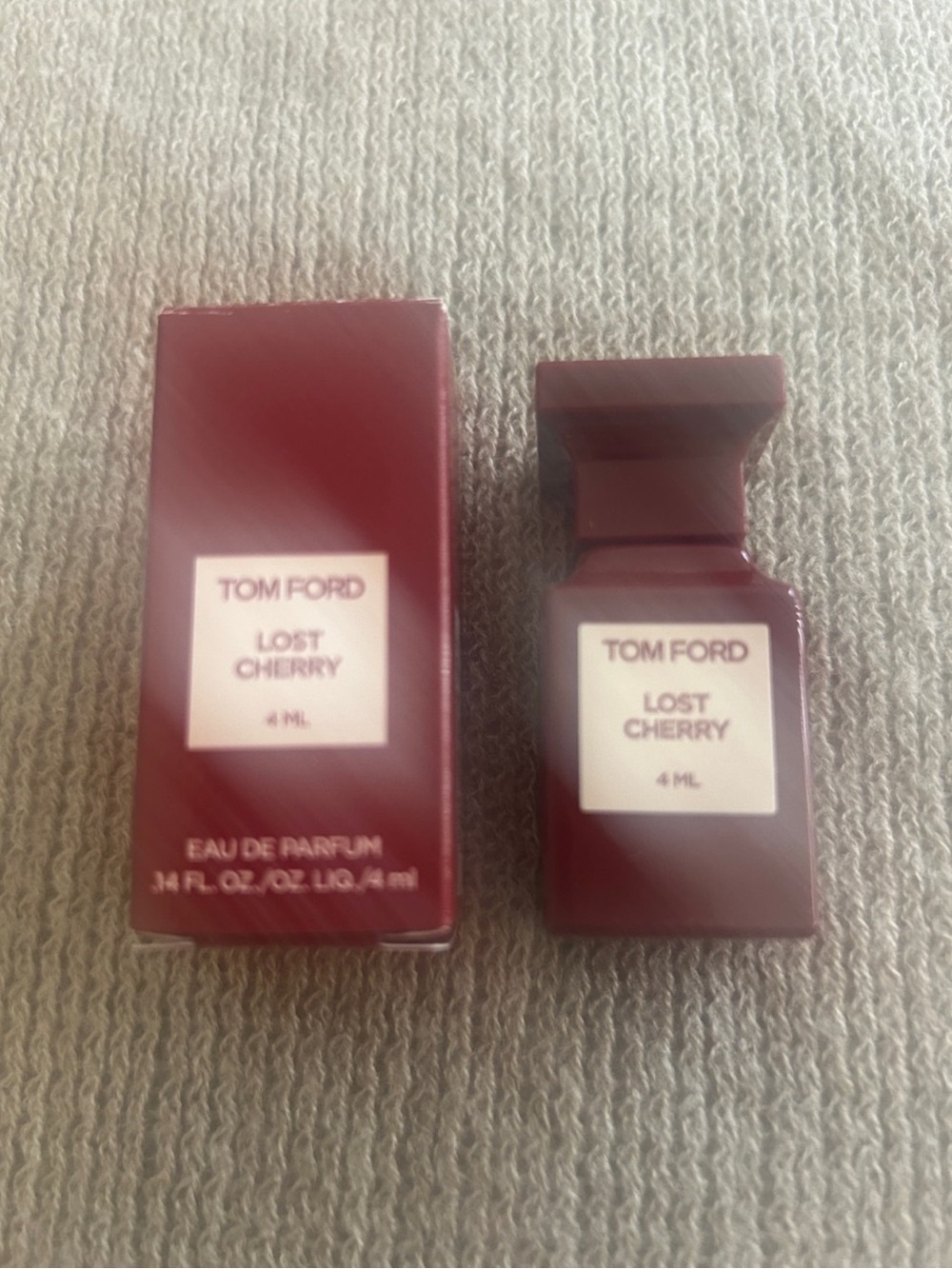 Tom Ford🍒1-Mini Lost Cherry EDP 4ml / Mini Glass Pour Bottle / Made in USA / NIB